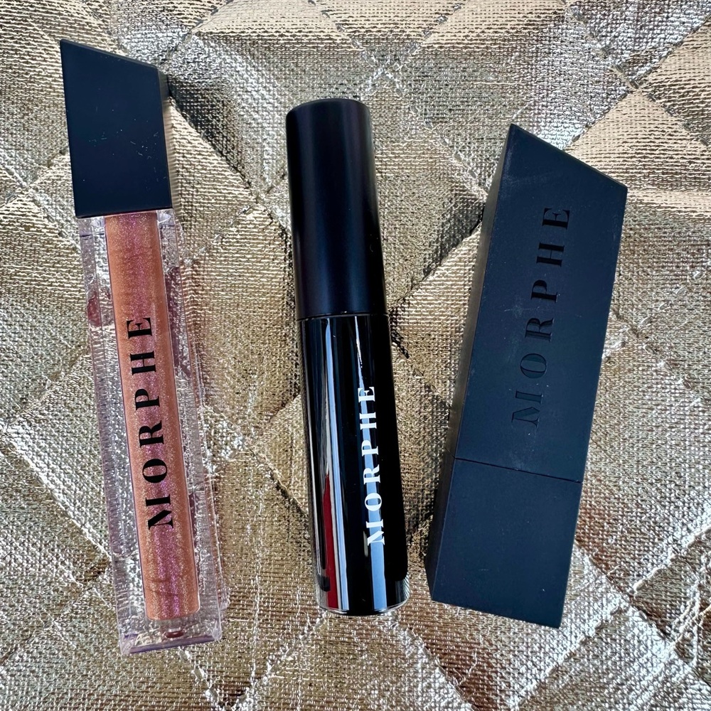 Morphe Makeup Set - lipgloss, matte lipstick, brow gel